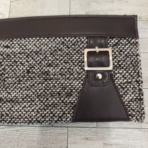 MICHE Classic Shell Roxanne Dark Brown Tweed Great Condition Purse Shell Medium - Picture 9 of 12